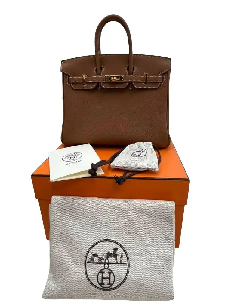 Hermès Birkin Gold Togo 25