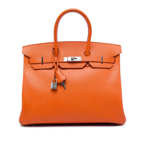 Hermès Birkin 35 Cuir Orange