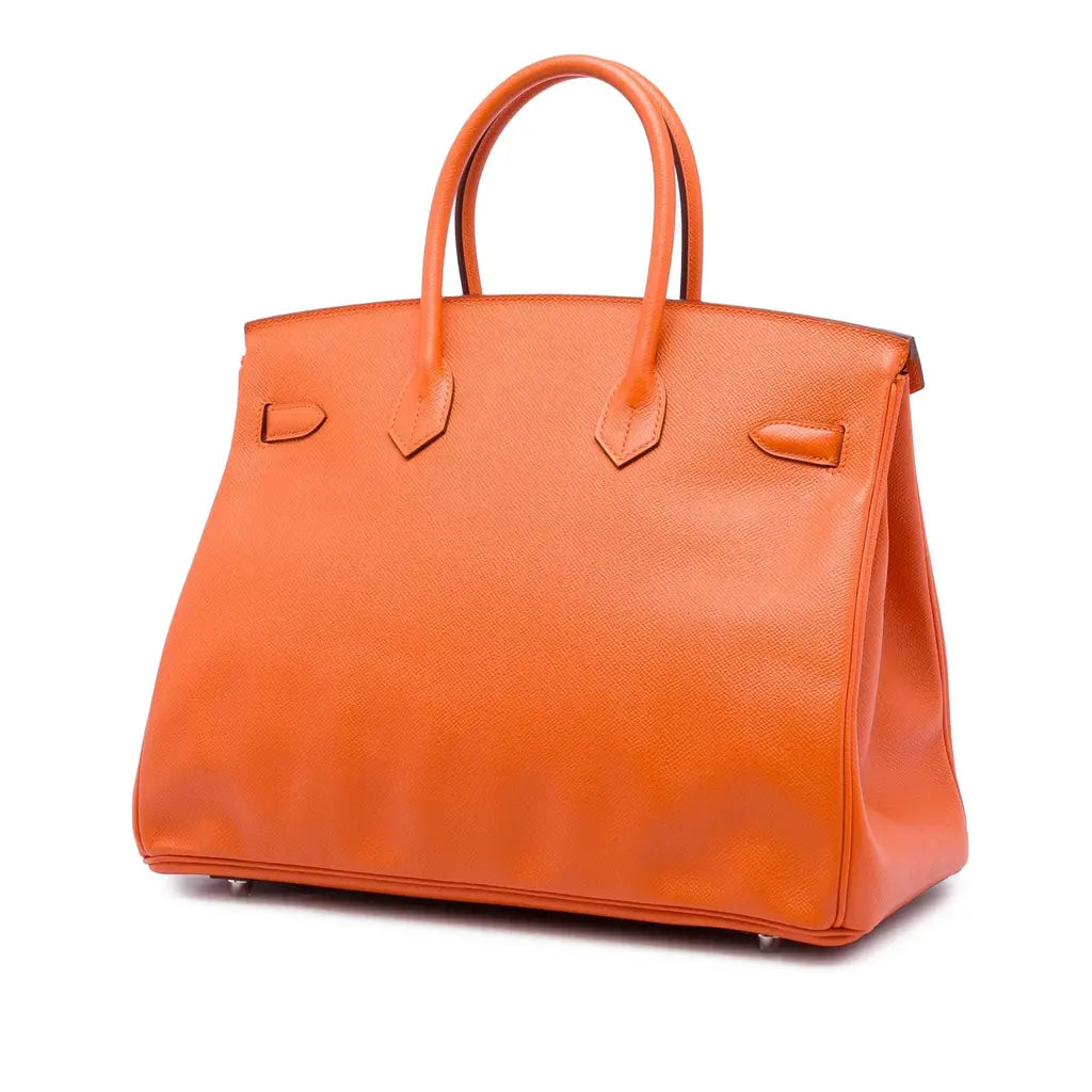 Hermès Birkin 35 Cuir Orange