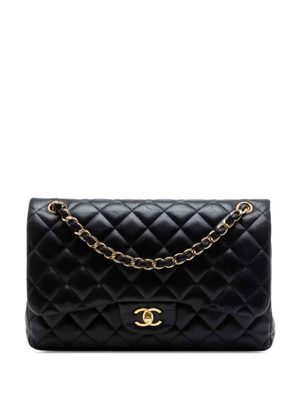 Chanel Sac en Cuir Noir